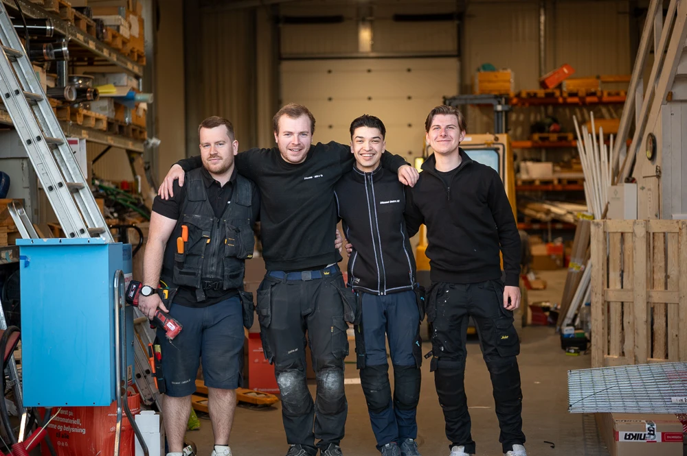 Lillesand Elektro AS-teamet